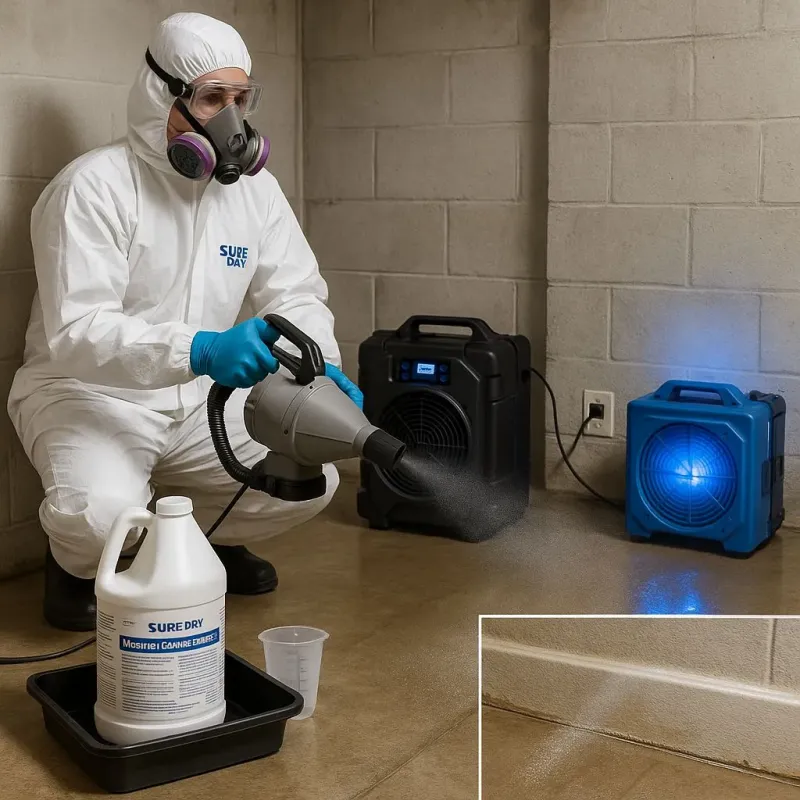 Sanitization and Odor Removal process in Lafayette, OR