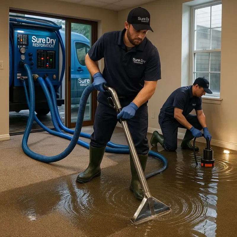 Water Extraction and Removal process in Lafayette, OR